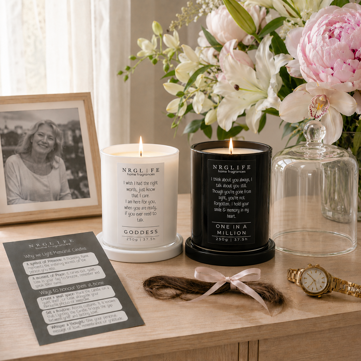Memorial Candle Duo