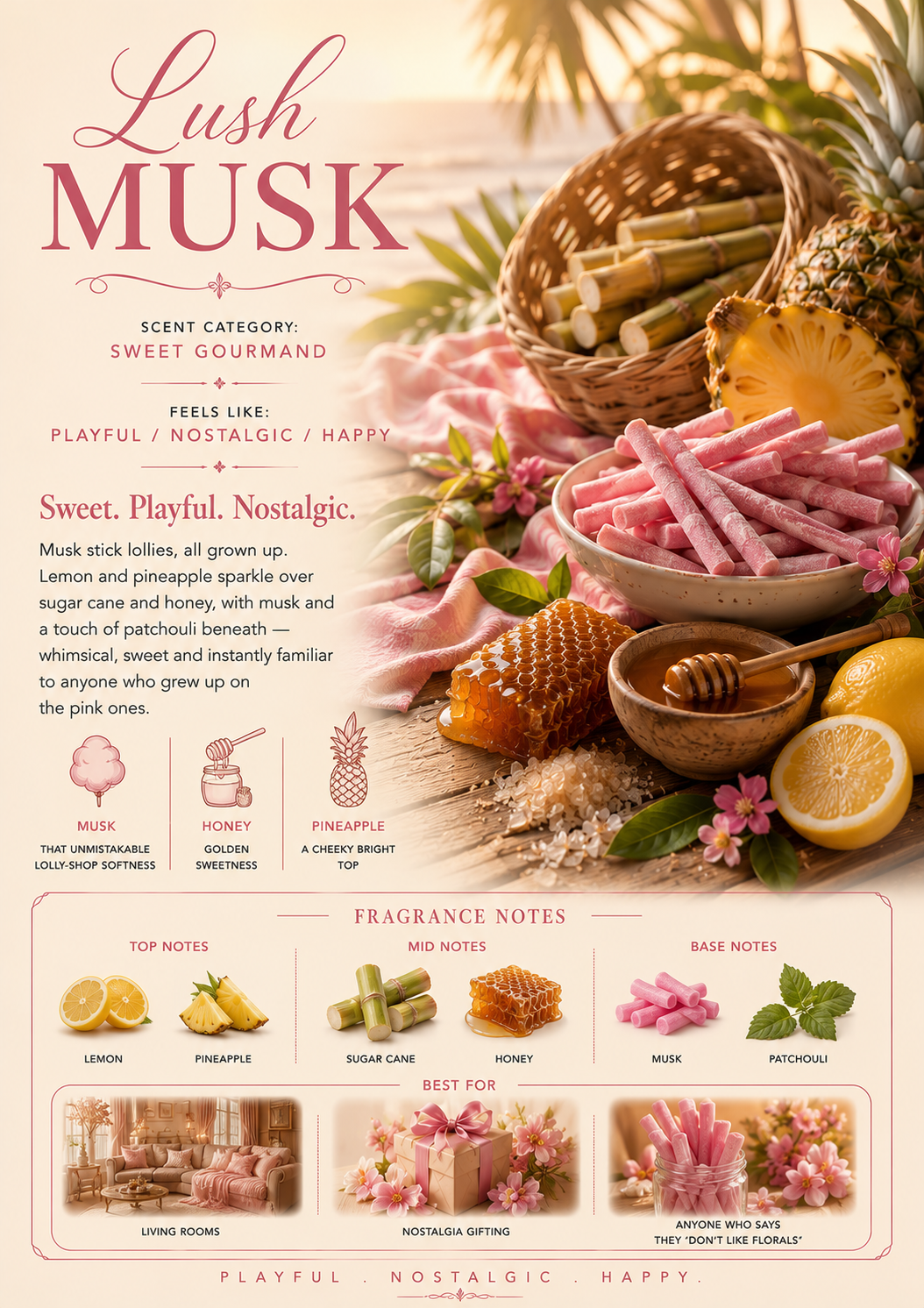 Lush Musk scent profile