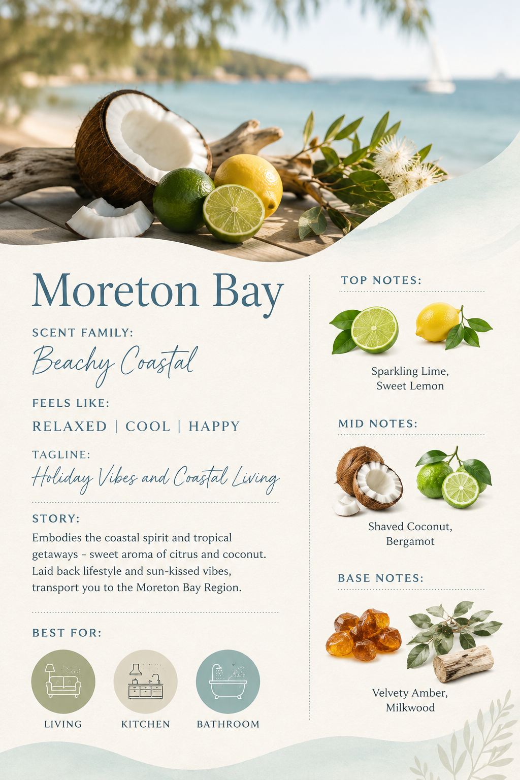 Moreton Bay scent profile