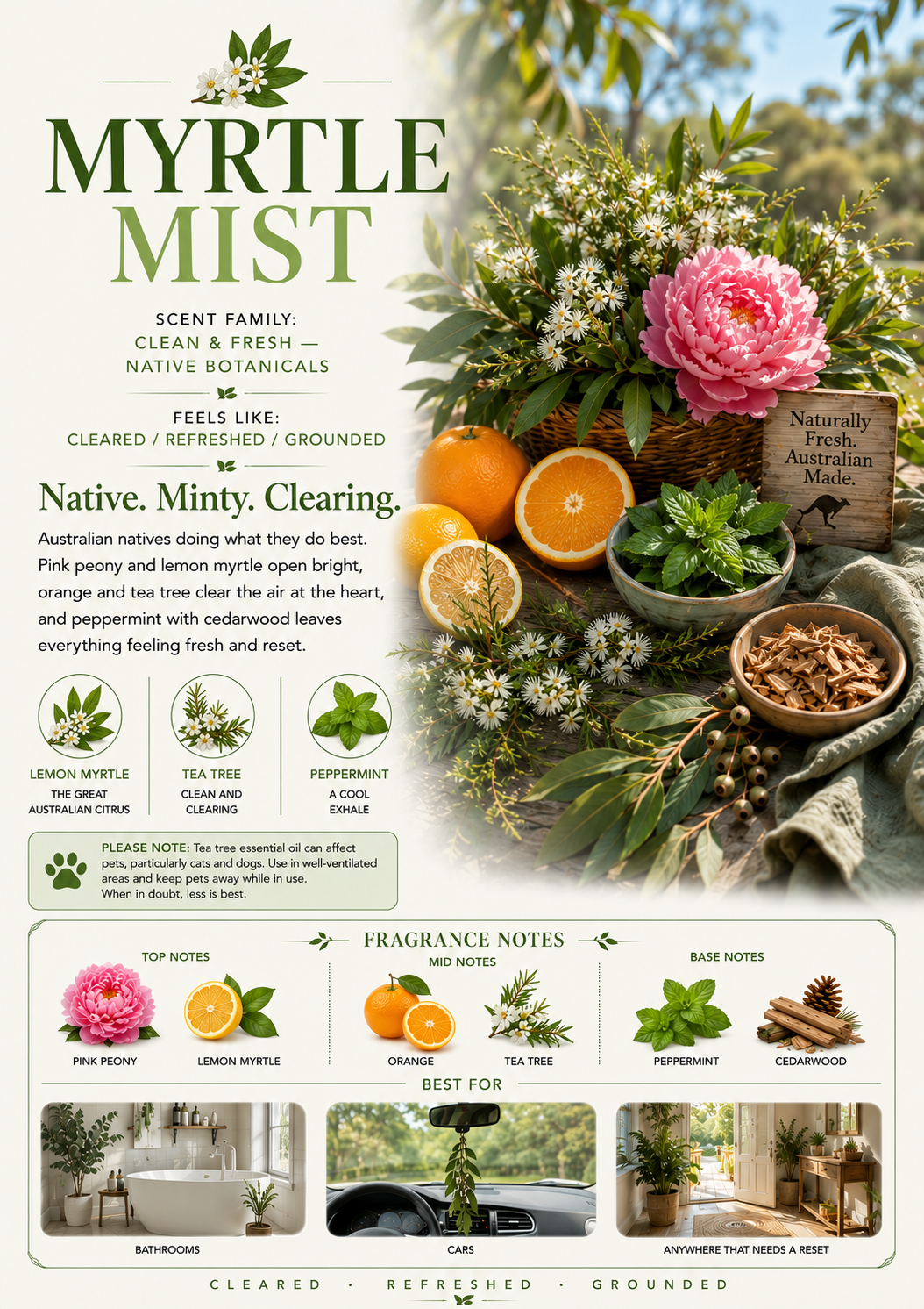 Myrtle Mist scent profile