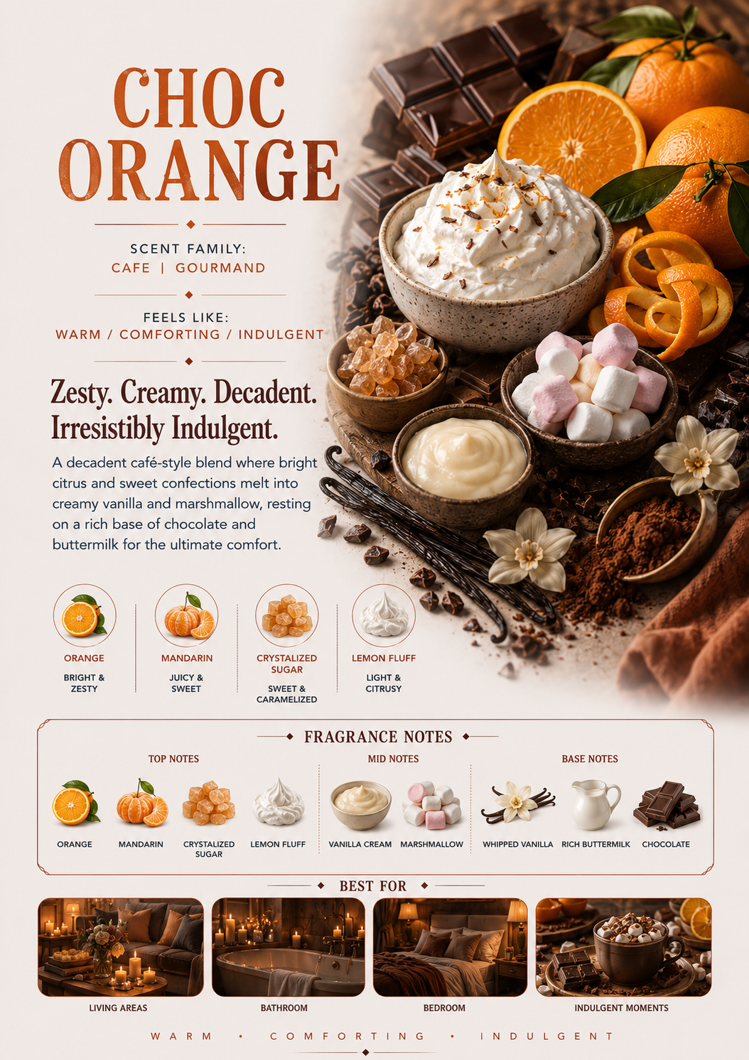 Choc Orange scent profile