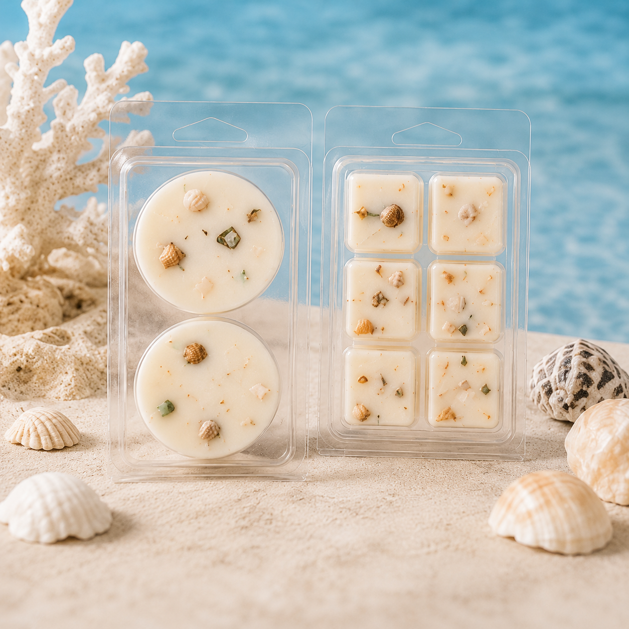 Whitsunday Wonder coconut soy wax melt by Nrglife Home Fragrances