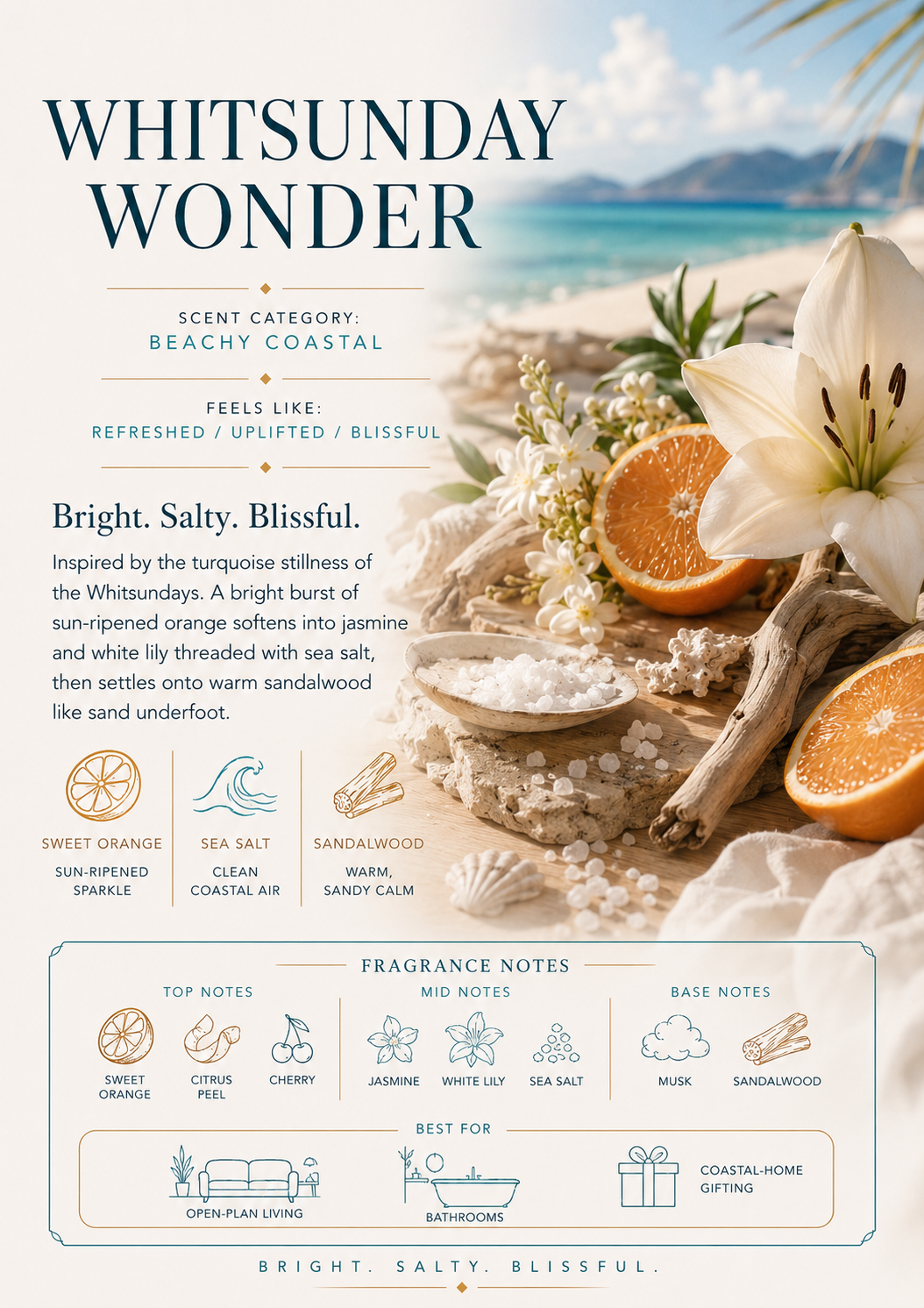 Whitsunday Wonder scent profile