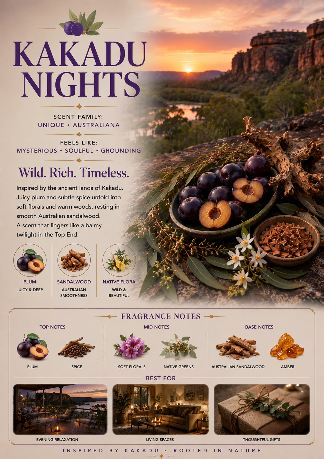 Kakadu Nights scent profile