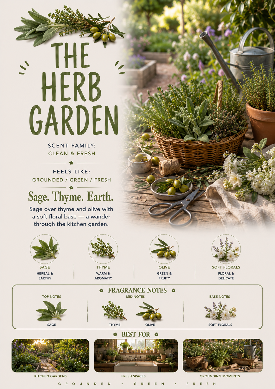 The Herb Garden scent profile