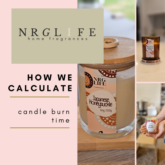 We pride ourselves on making no-waste eco-candles with a long burn time. Here is how we calculate our candle burn time.