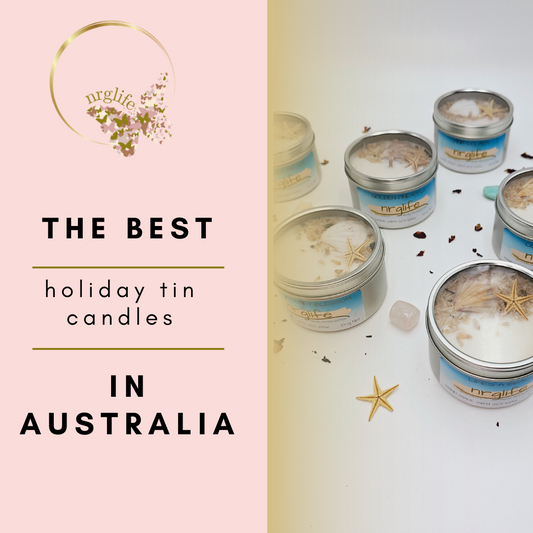 holiday tin candles