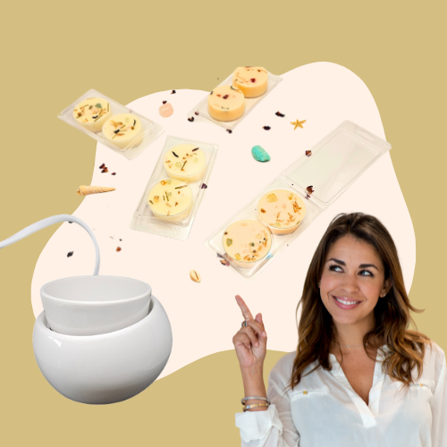 Wax Melts and Electric Burners that permit a magical sensory aroma around your home with a flame.