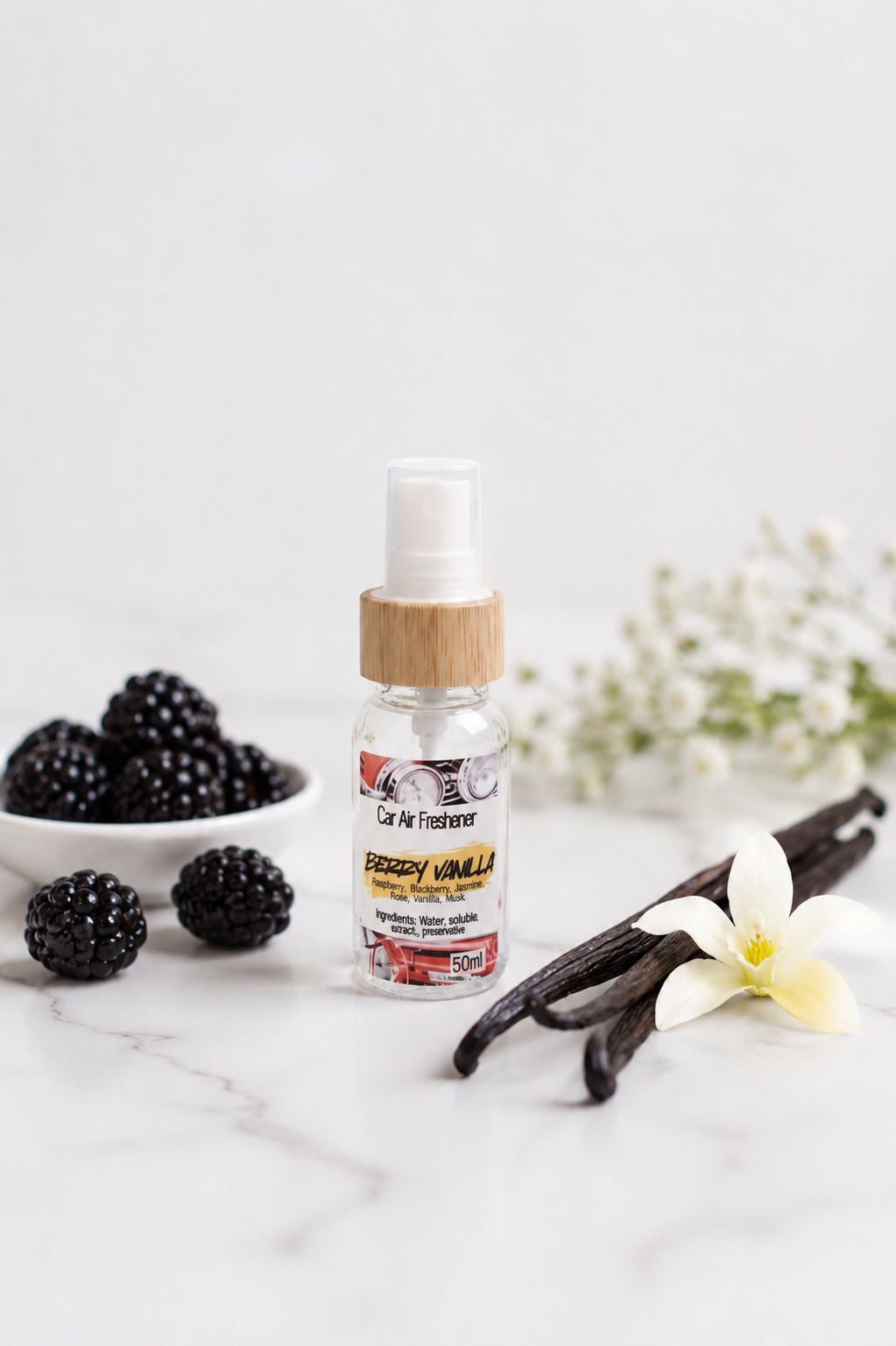 Add: Berry Vanilla Car Air Freshener