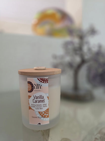 Soy/Coconut Candle - Vanilla Caramel