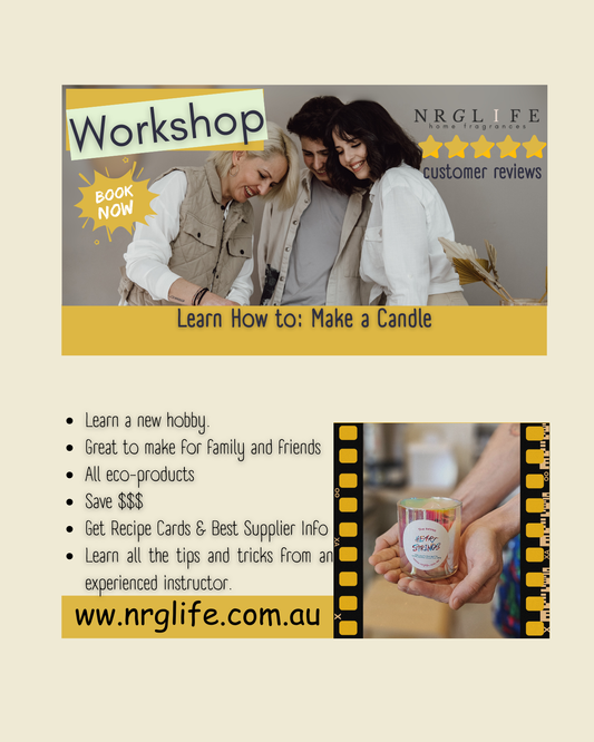 LEARN HOW: Candle Making Workshop @Beachmere or venue of your choice