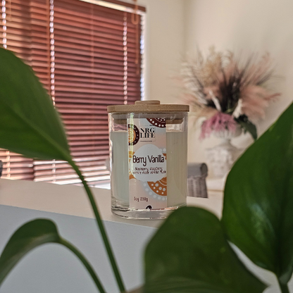 Eco Soy Candle - Berry Vanilla