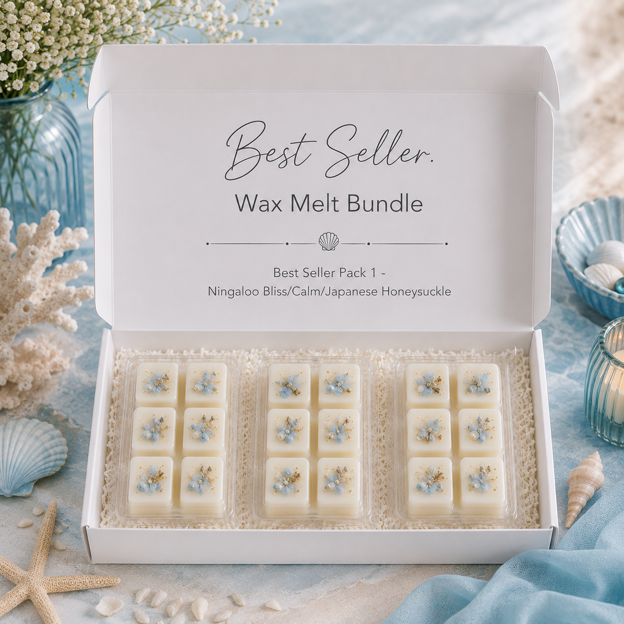 Best Seller wax melt bundle Pack 1 by Nrglife Home Fragrances