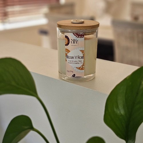 Eco Soy Candle - Bloom n Rose