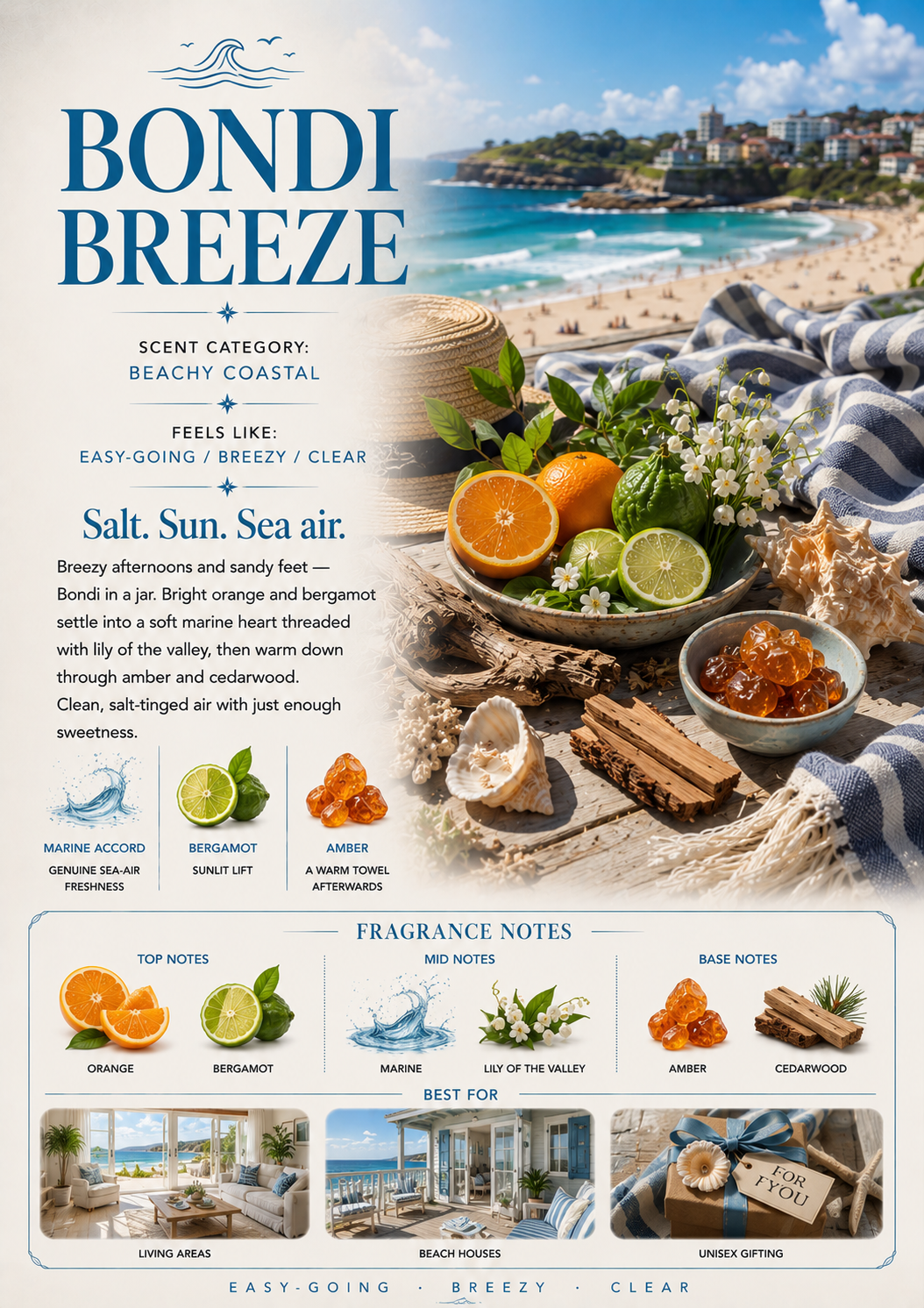 Bondi Breeze scent profile
