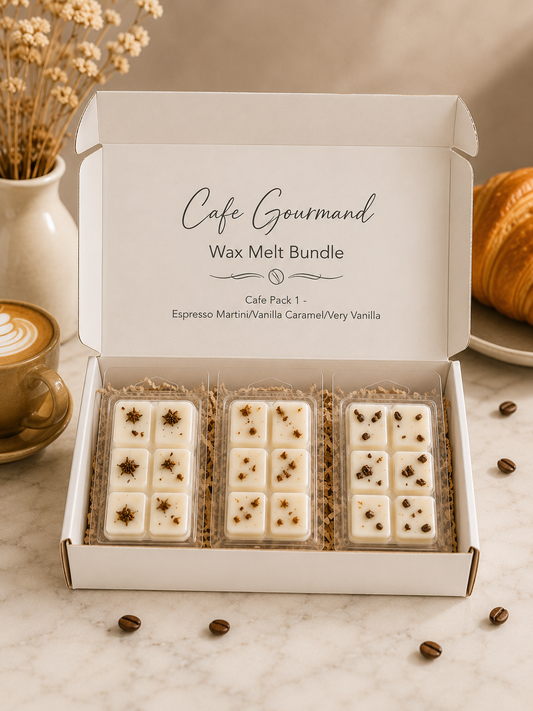 Cafe Bakery wax melt bundle Pack 1 by Nrglife Home Fragrances