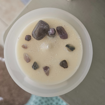 Manifesting Light: Crystal Candles for all intentions