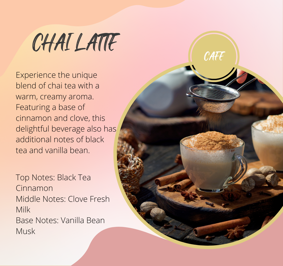 Cafe Collection - Chai Latte