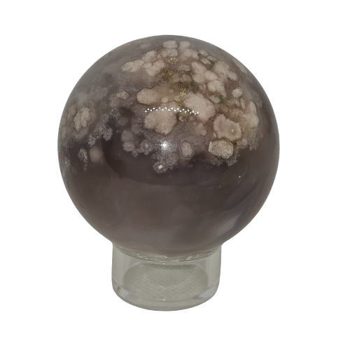 Flower Agate Crystal Sphere