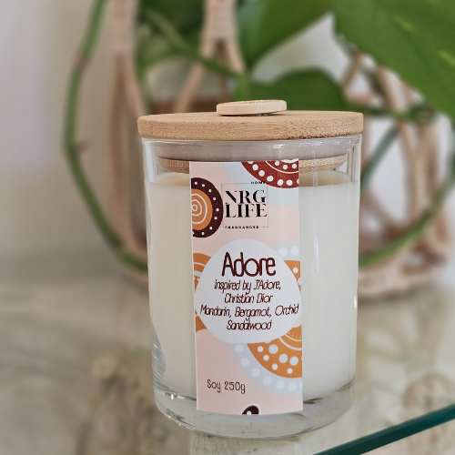 Eco Soy Candle - Adore