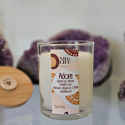 Eco Soy Candle - Adore