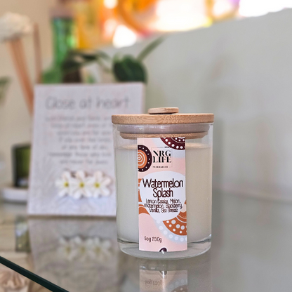 Eco Soy Candle - Watermelon Splash