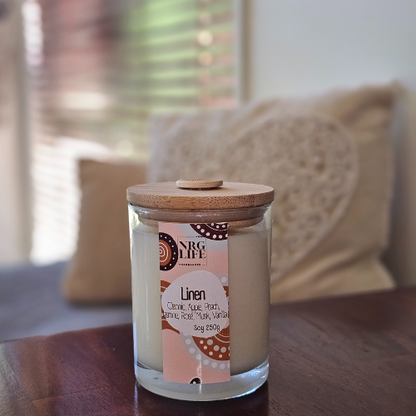 Eco Soy Candle - Linen