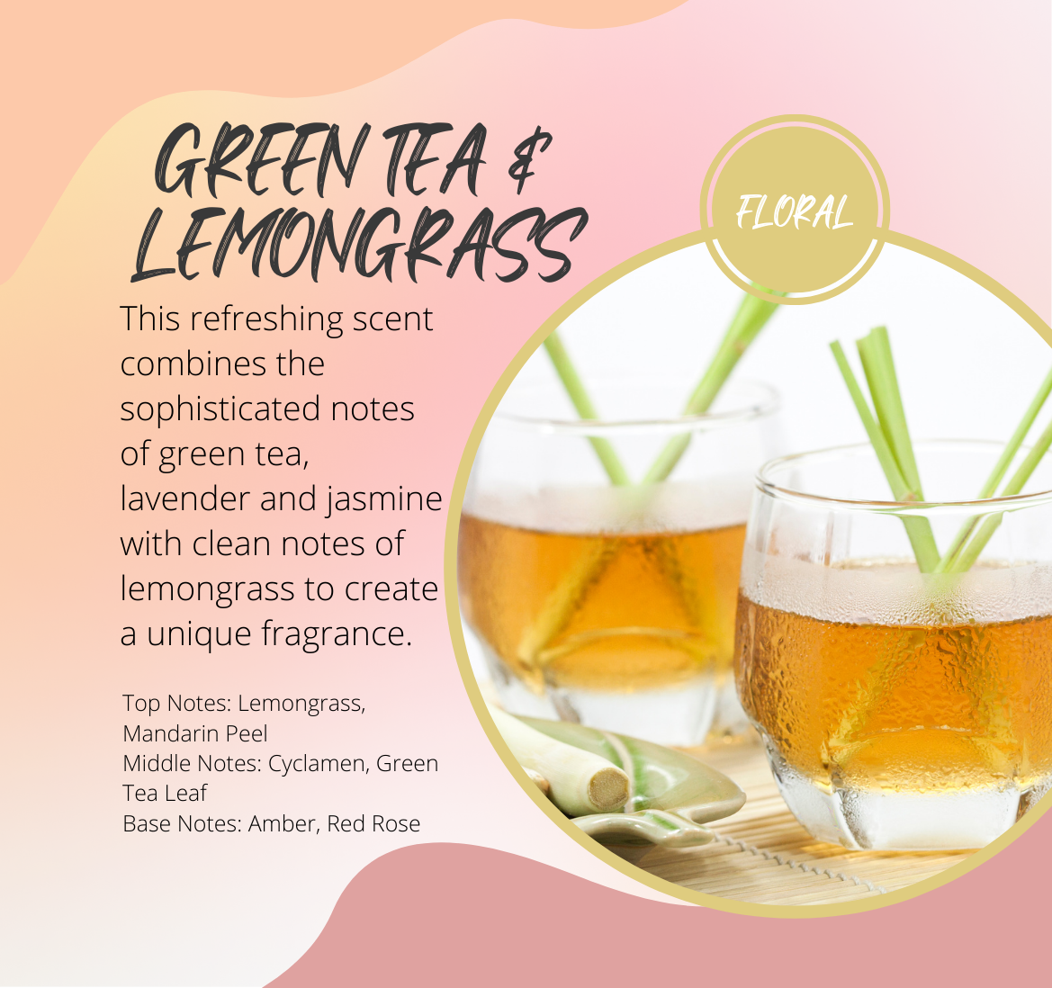 Nature's Hearth - Green Tea & Lemongrass