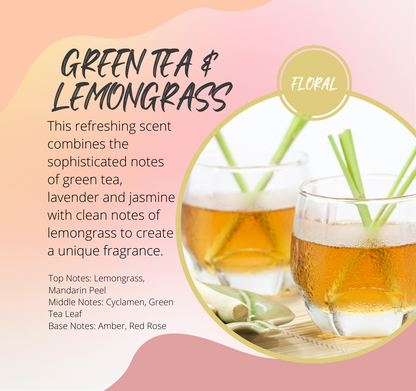 Nature's Hearth - Green Tea & Lemongrass