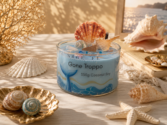 Gone Troppo Shell Candle
