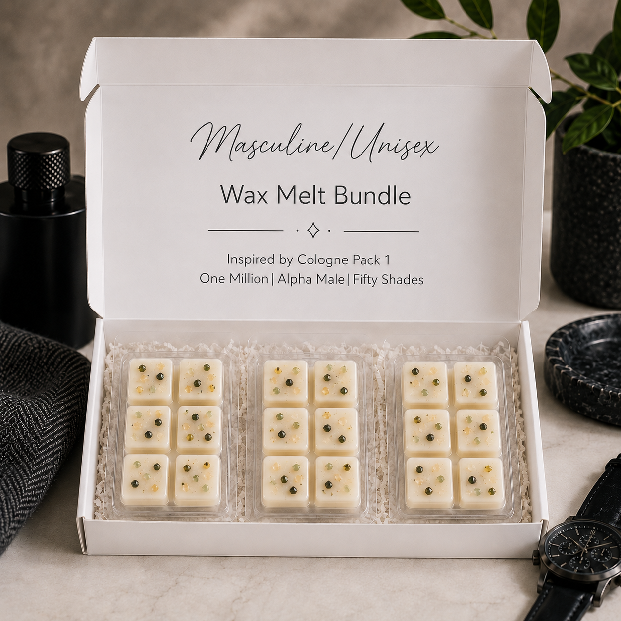 Inspired by Cologne Wax Melt Bundle