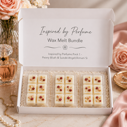 Inspired by Perfume wax melt bundle Pack 1 by Nrglife Home Fragrances