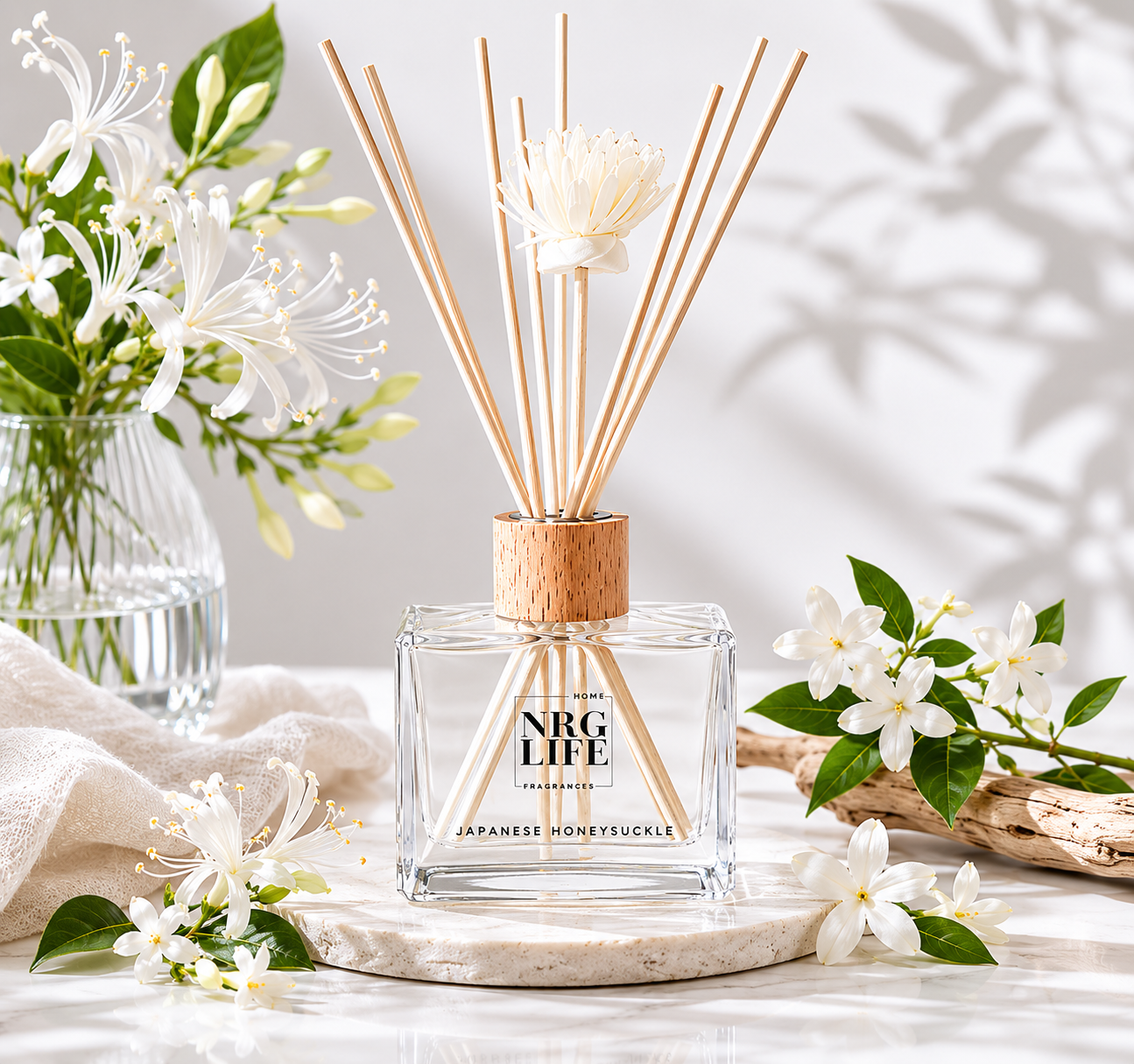 Japanese Honeysuckle Reed Diffuser & Refill