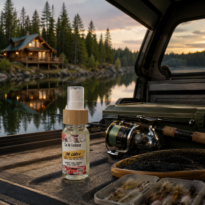 Add: Log Cabin Car Air Freshener