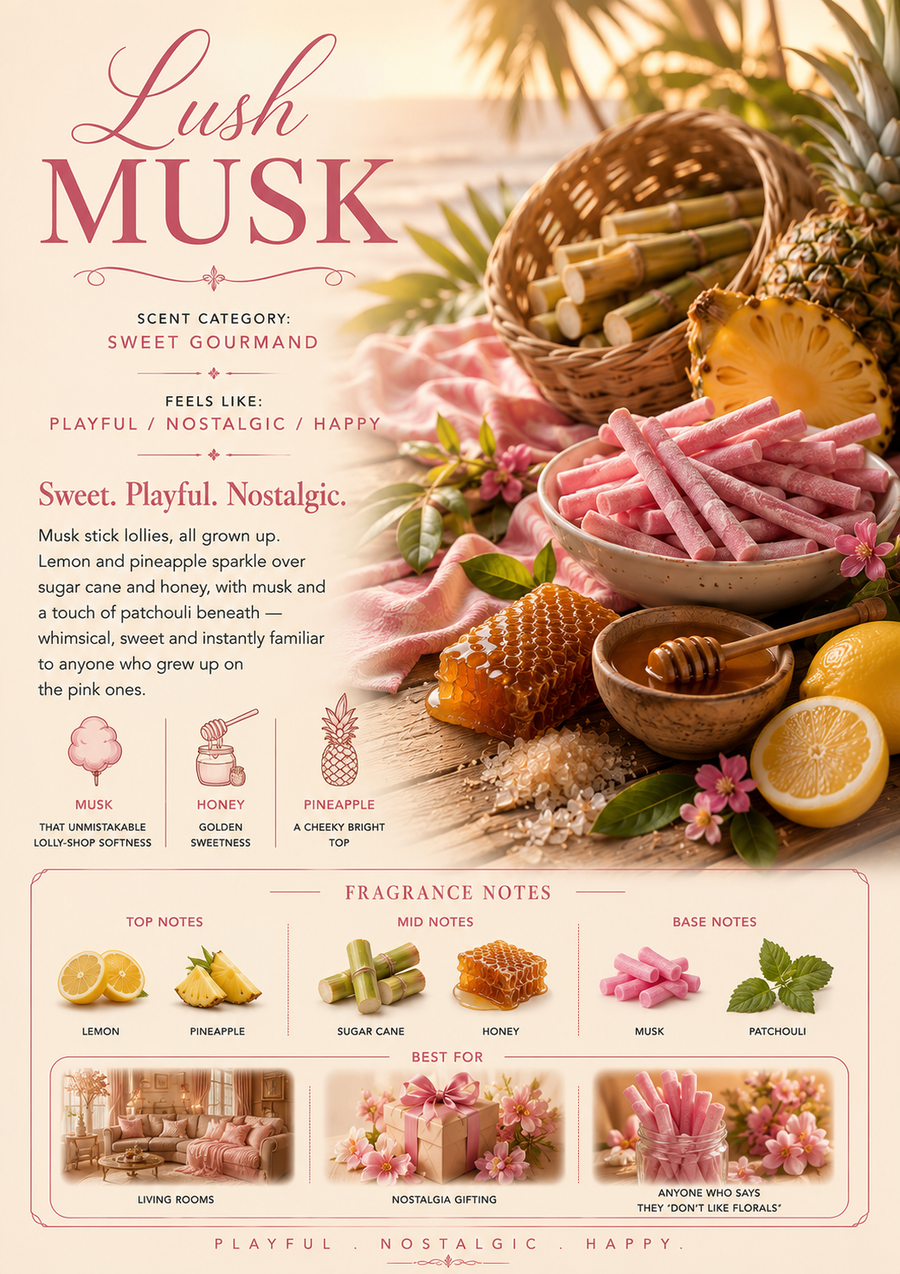 Lush Musk scent profile