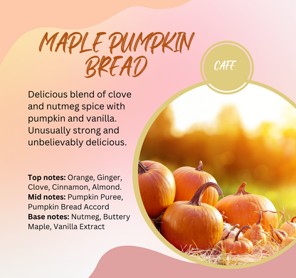 Cafe Collection - Maple Pumpkin Bread