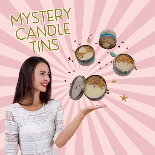 Mystery Candle Tins 4 for $50