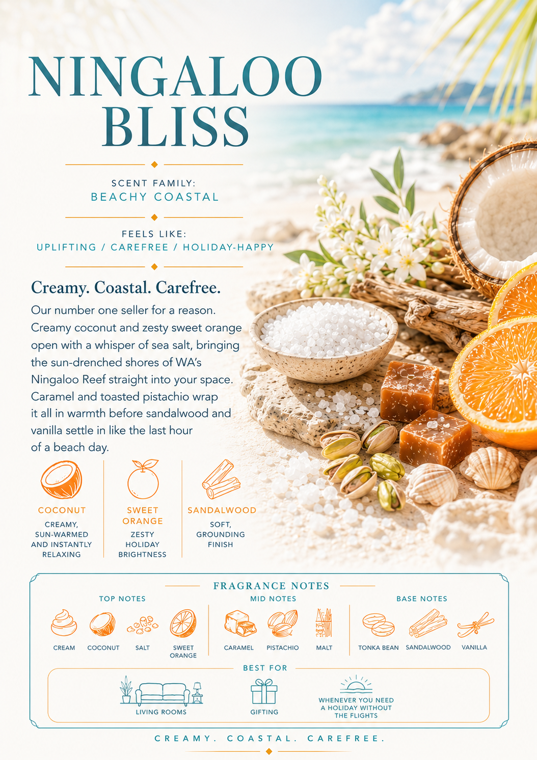 Ningaloo Bliss scent profile