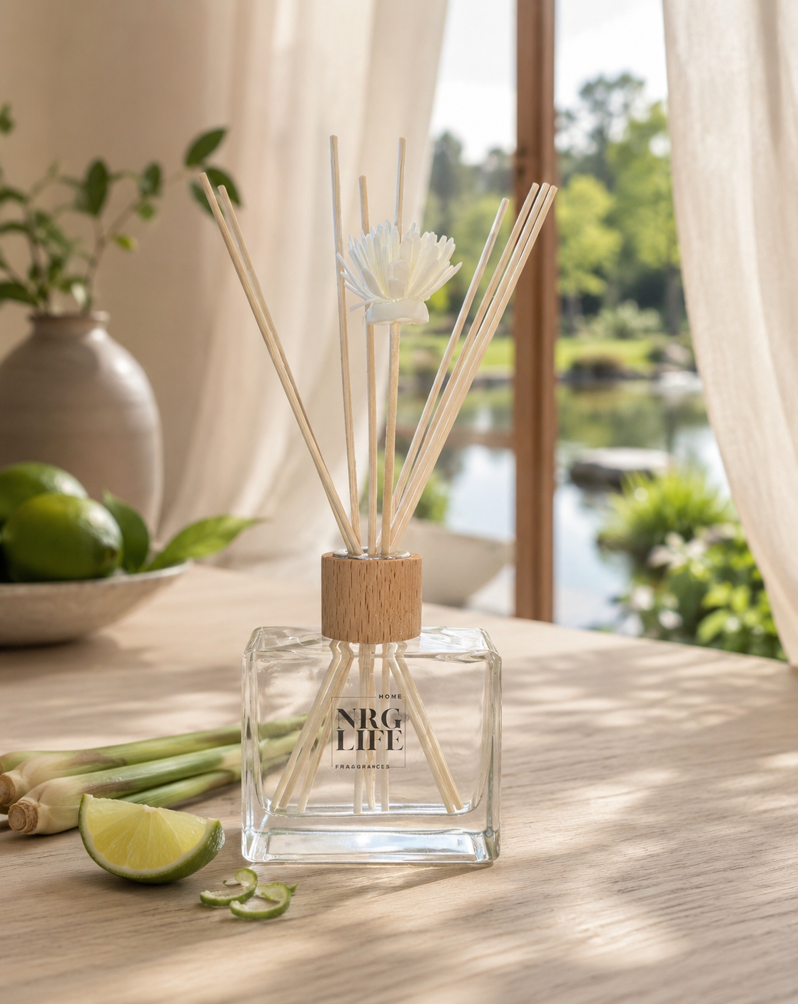 Persian Lime & Lemongrass Reed Diffuser & Refill