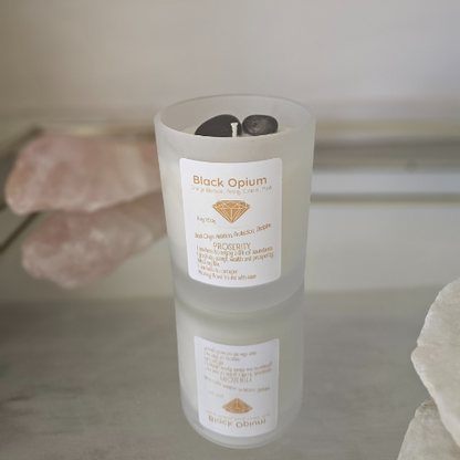 Manifesting Light: Crystal Candles for all intentions