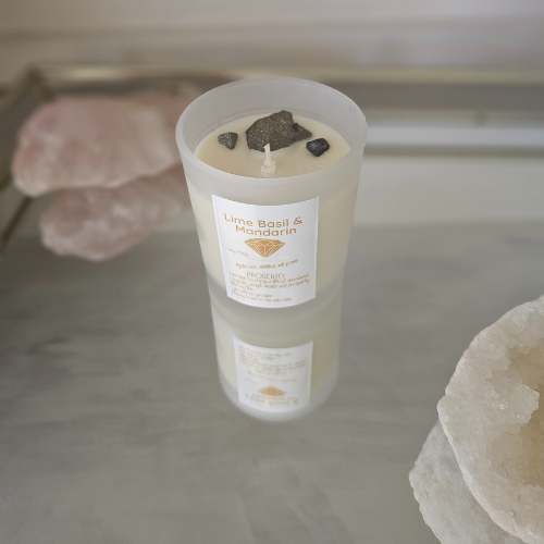 Manifesting Light: Crystal Candles for all intentions