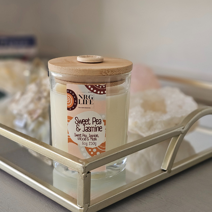 Eco Soy Candle - Sweet Pea & Jasmine