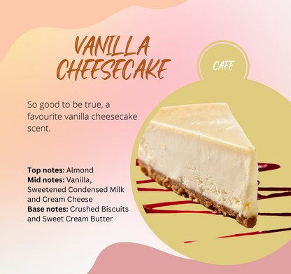 Cafe Collection - Vanilla Cheesecake