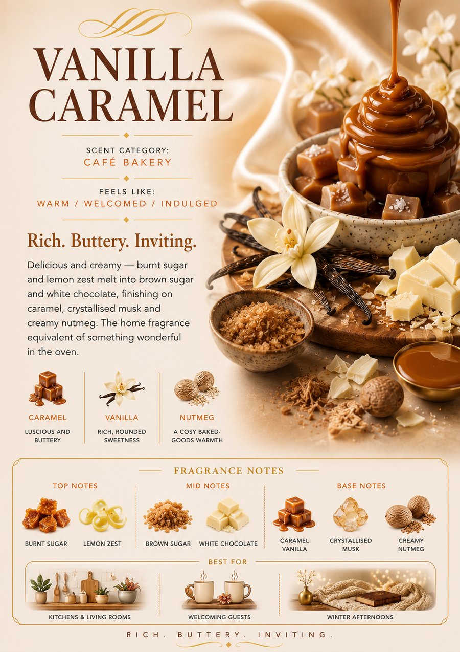 Vanilla Caramel scent profile