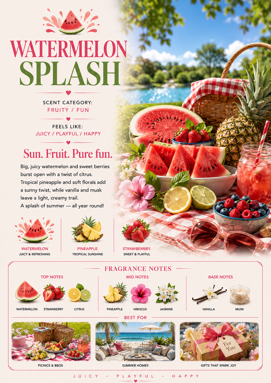 Watermelon Splash scent profile