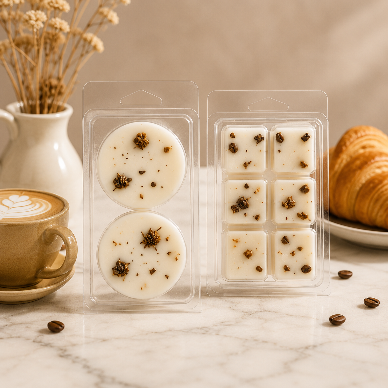 Very Vanilla coconut soy wax melt by Nrglife Home Fragrances