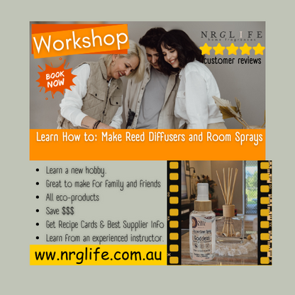 LEARN HOW: Reed Diffuser & Room Spray Workshop @Beachmere or venue of your choice
