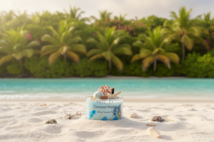 Coconut Mango Shell Candle