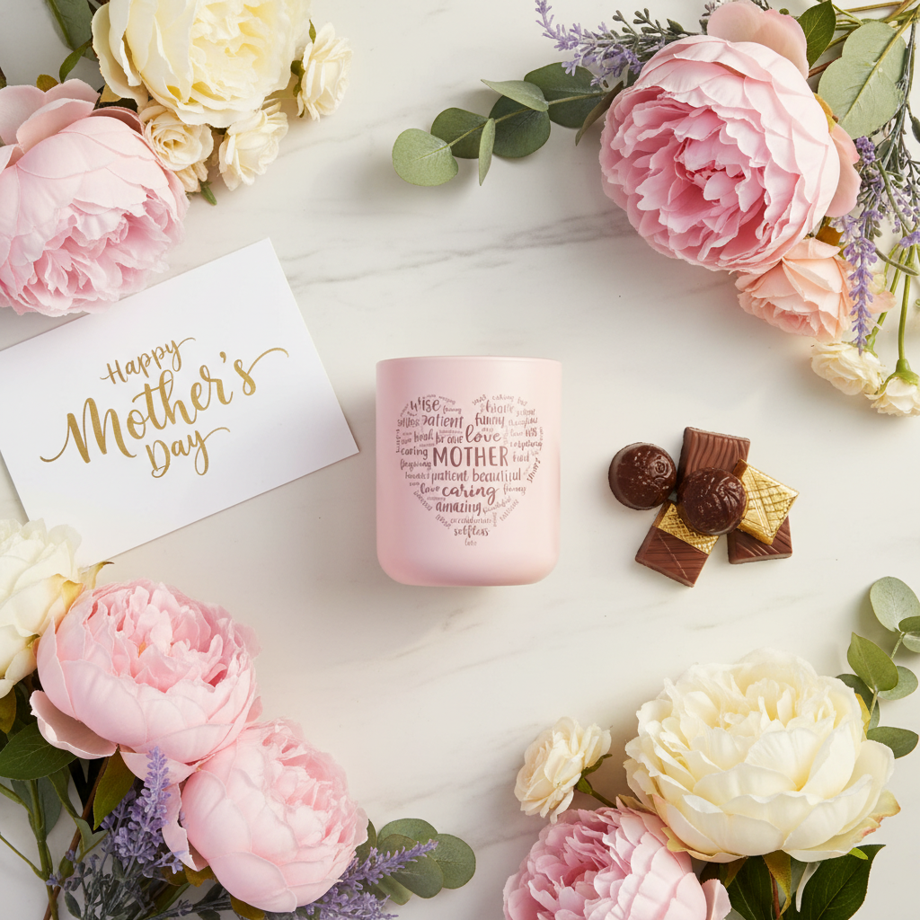 Mother's Day Candle Styled Shot