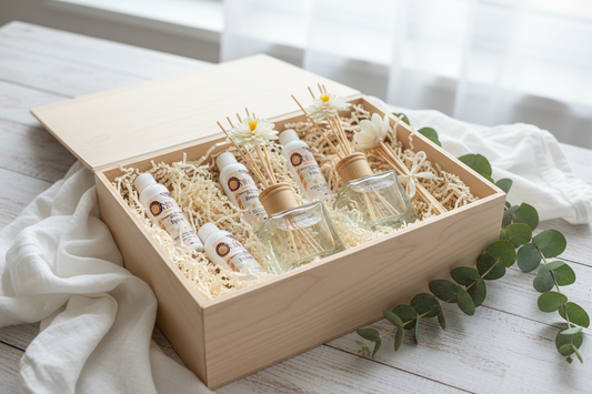 NRG Life Gift Set Box - 4 Refills 2 Diffusers 2 Reed Sets